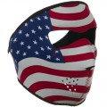 USA Flag Neoprene Face Mask Side