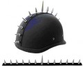 1036 MOTORCYCLE HELMET SPIKE STRIP MOHAWK