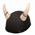 Motorcycle Helmet Bull Horns
