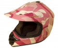 Pink Kids MX Helmet