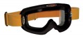 Black Motocross Goggles