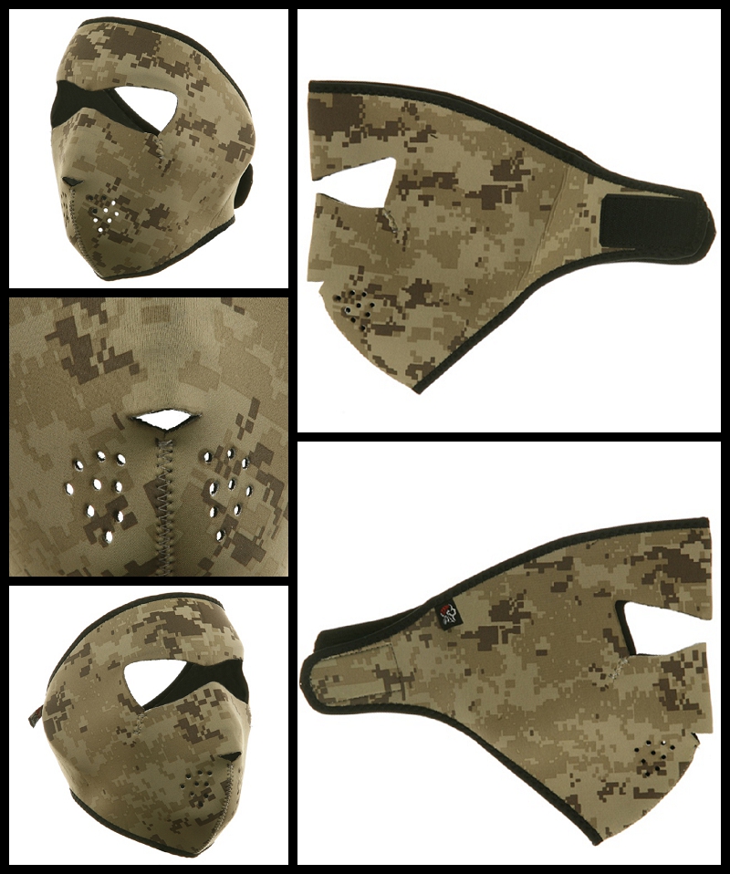 Galleon Skull Neoprene Face Mask