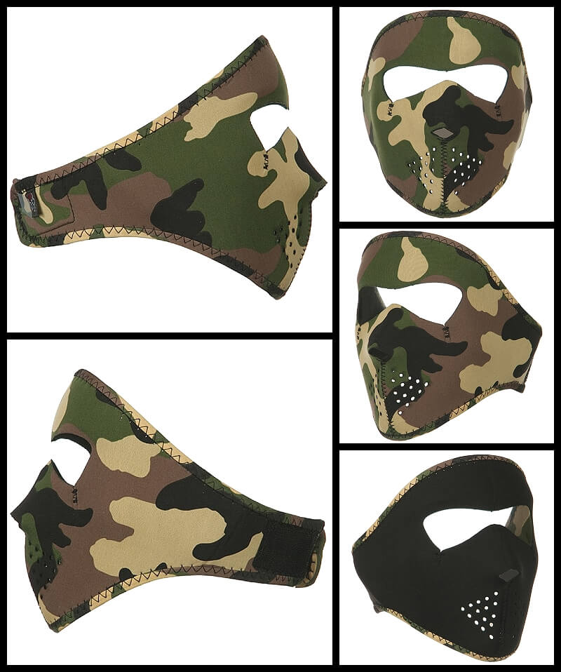 Kids Face Mask youth-camo-neoprene-face-mask