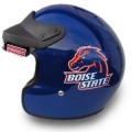 DOT Boise State Blue Motorcycle Helmet