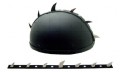 1043 MOTORCYCLE HELMET SPIKE STRIP MOHAWK