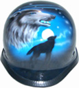 Airbrushed Motorcycle Helmets