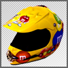 DOT Moto-x Kyle Busch M&M Motorcycle Helmet