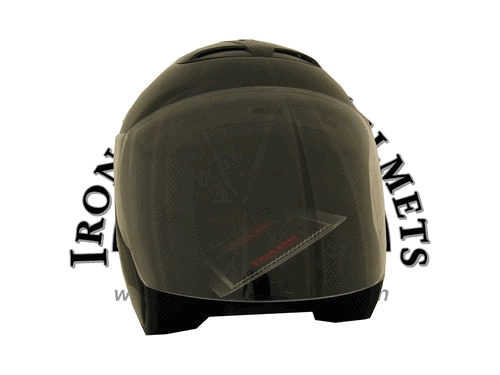 Black DOT Motorcycle Helmets