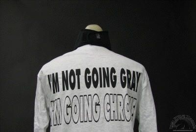 I'm not going gray I'm going chrome T-Shirt
