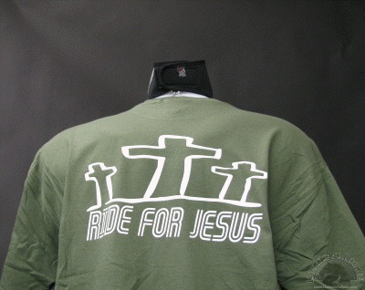 Ride for Jesus Biker T-Shirts